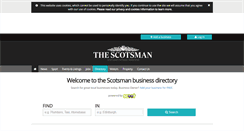 Desktop Screenshot of findit.scotsman.com